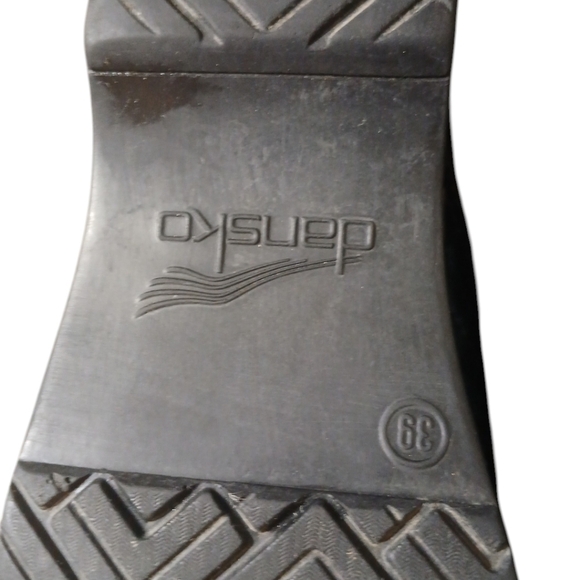 Dansko Blue/Green Marbled Tie Dye Patterned Professional Clogs Women's size 9 - Picture 11 of 12